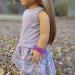 High Low Skirt for American Girl Dolls