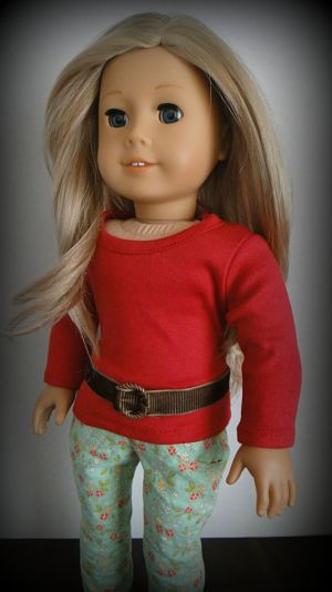 No Sew Stylish Belt for AG Dolls | Sew Adollable