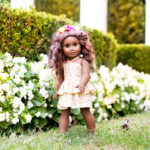 Free Tiered Dress Pattern for 18 inch Dolls