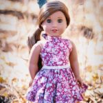 How to Sew Halter Dress for your 18 inch Dolls – Free Pattern